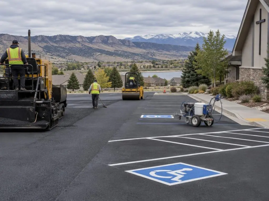 Parking Lot Paving in Loveland, CO